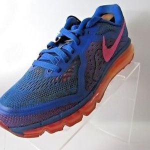 Nike Air Max 2014 SZ 9M Royal/Hyper Pink Sneakers